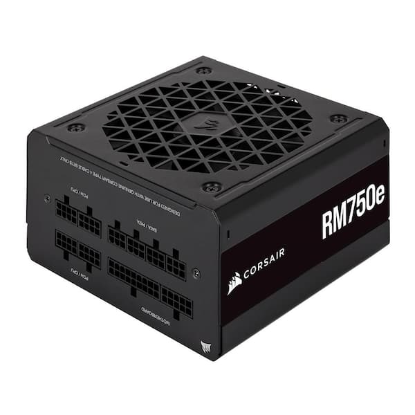 Lukyamzn Fully Modular Low-Noise Power Supply 105°C-Rated Capacitors 80 Plus Gold Efficiency in Black