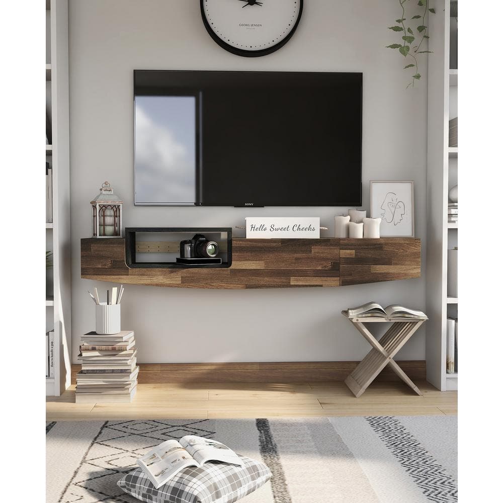 Home depot deals floating tv shelf