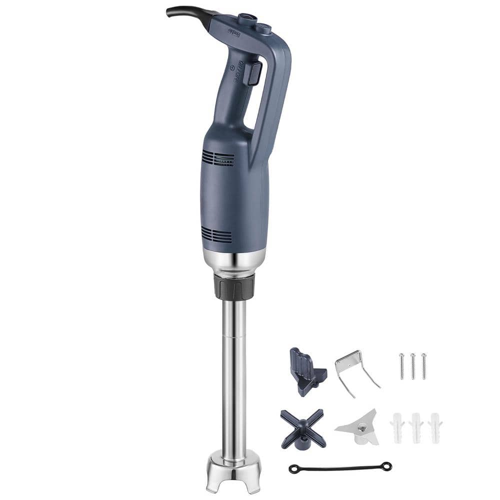 Commercial Immersion Blender 350W Heavy Duty Hand Mixer 12 in. Stepless Variable Speed Mixer with Stainless Blade