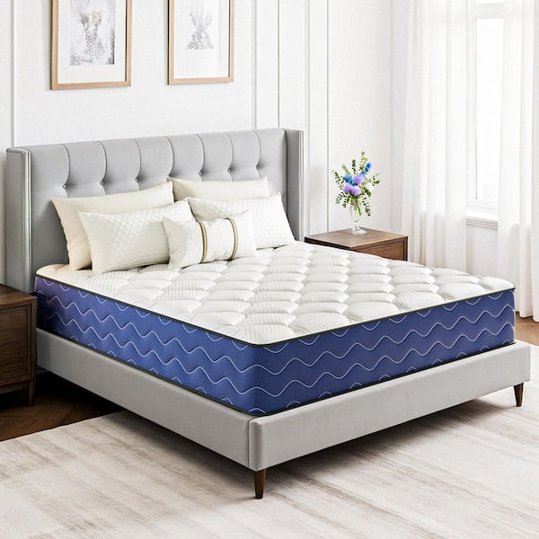 TWIN Size Firm Memory Foam Motion Isolation 10 in. Hypoallergenic Mattress