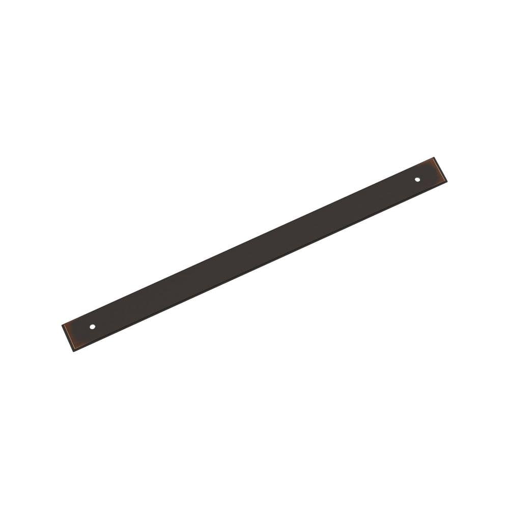 Maymont 12-5/8 in. Center-to-Center Rectangle Oil-Rubbed Bronze Pull Cabinet Backplate price history on PriceWatchPro