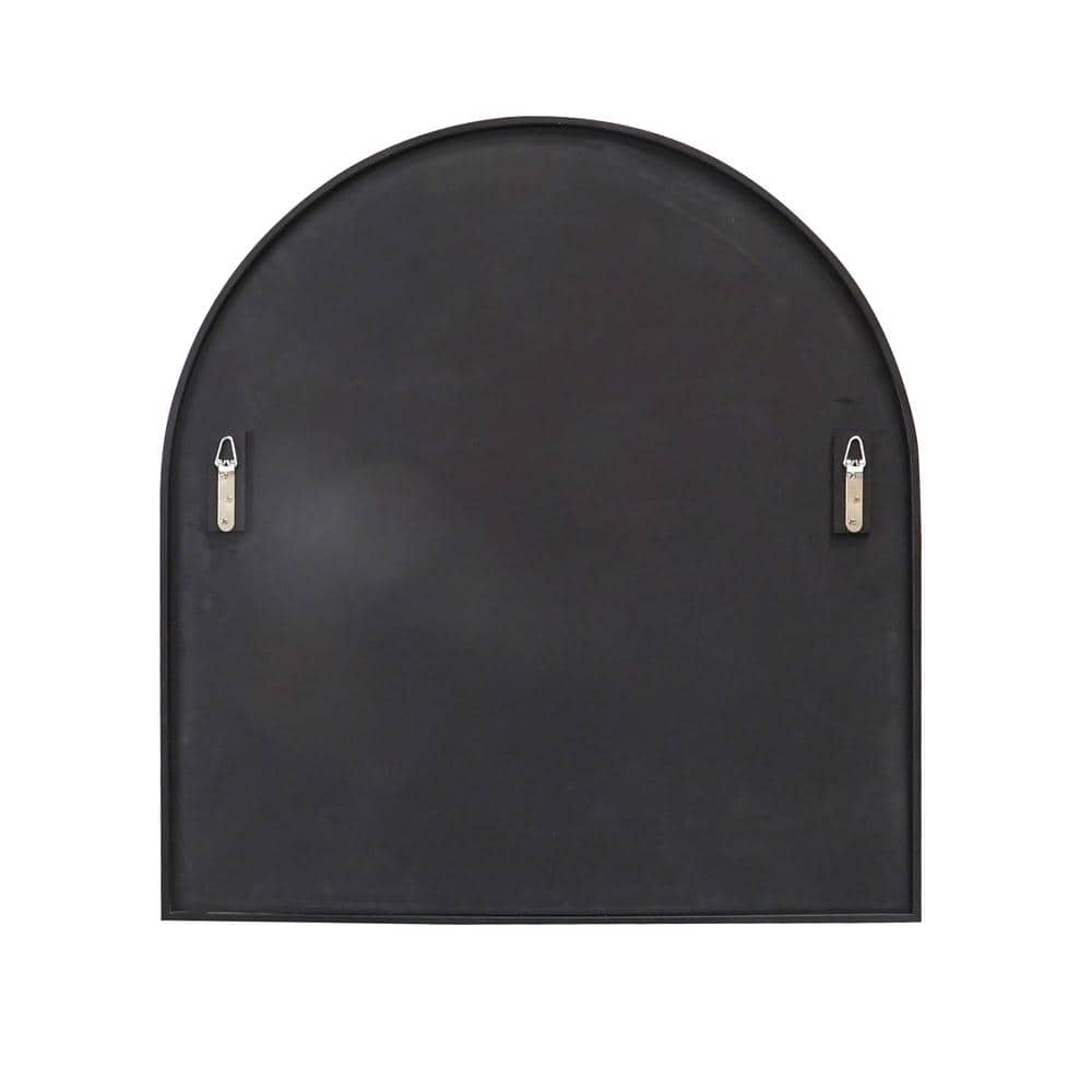 Elegant Full-Length Rectangular Bronze Wood Mirror 32"x30"