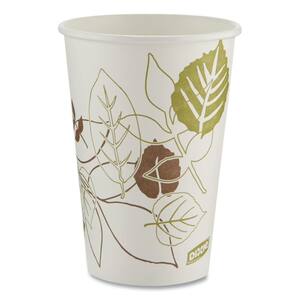 DIXIE PerfecTouch 16 oz. Disposable Paper Cups, Hot Drinks, Coffee Haze ...