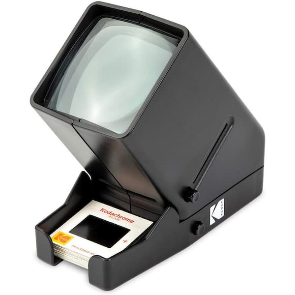 Kodak Portable Film and Slide Negatives and Slides with LED Lighted Viewing RODESV25 - The Home Depot