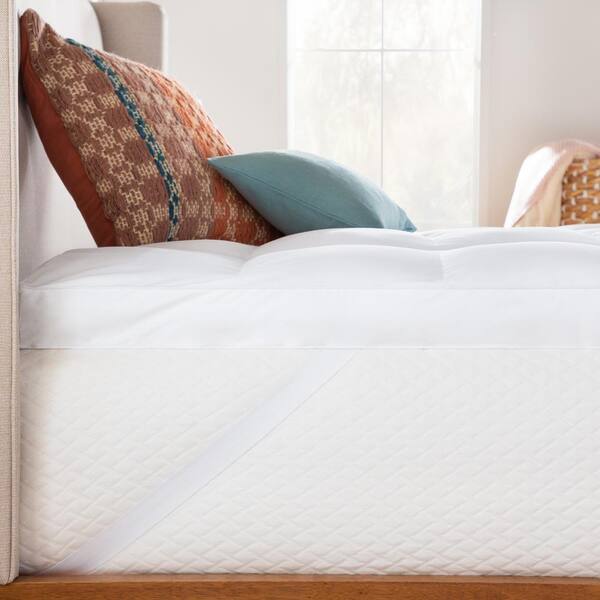 Linenspa Essentials 3 In King Down Alternative Fiber Bed Mattress Topper Lses30kkdafb The Home Depot