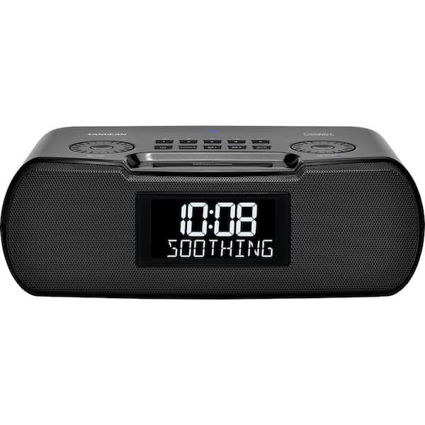 Sangean FM/AM/Bluetooth/Aux-in Digital Tuning Clock Radio with USB Charging Port and 27 Ambient Sounds