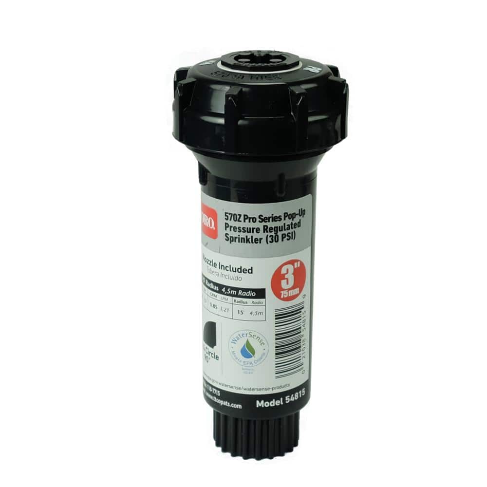 570Z Pro 3 in. 15 ft. Quarter Circle Pop-Up Pressure-Regulated Sprinkler
