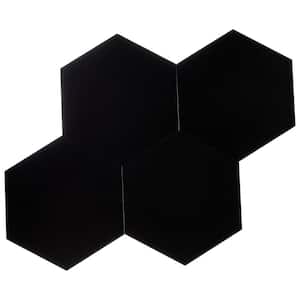 Yukon Black Light 10.27 in. x 11.85 in. 4mm Stone Peel and Stick Backsplash Tiles (8pcs/6.8 sq.ft Per Case)