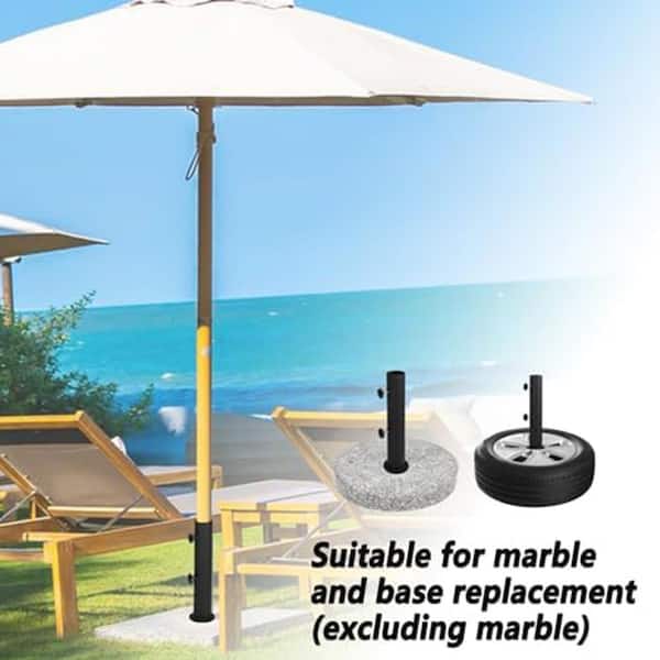 belham living 6.2 x 9.6 ft rectangular patio umbrella 8.5' Rectangle Pulley Essential Fiberglass Aztec Color:Pure Blue your ultimate outdoor companion Patio Heaters – Airpuria