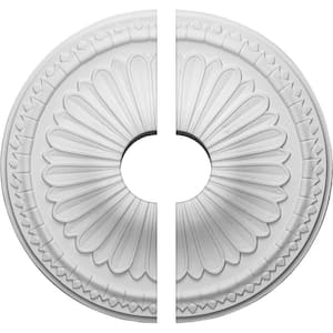15 in. x 3-1/2 in. x 1-3/4 in. Alexa Urethane Ceiling Medallion, 2-Piece (Fits Canopies up to 3-1/2 in.)