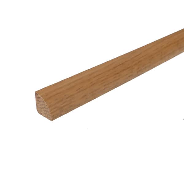 Trio 0.75 in. Thick x 0.75 in. Wide x 94 in. Length Matte Wood Quarter Round Molding