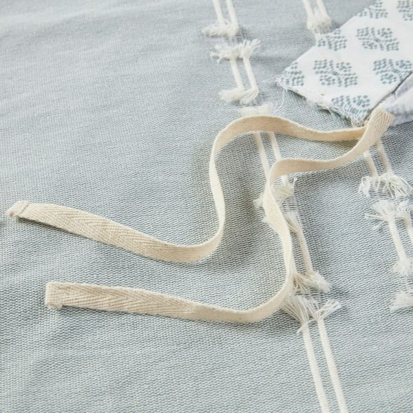 INK+IVY Kara Full/Queen Ivory 3 Piece Cotton Jacquard Comforter Set
