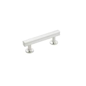 Woodward 3 in. (76 mm) Center-to-Center Satin Nickel Finish Cabinet Pull (10-Pack)