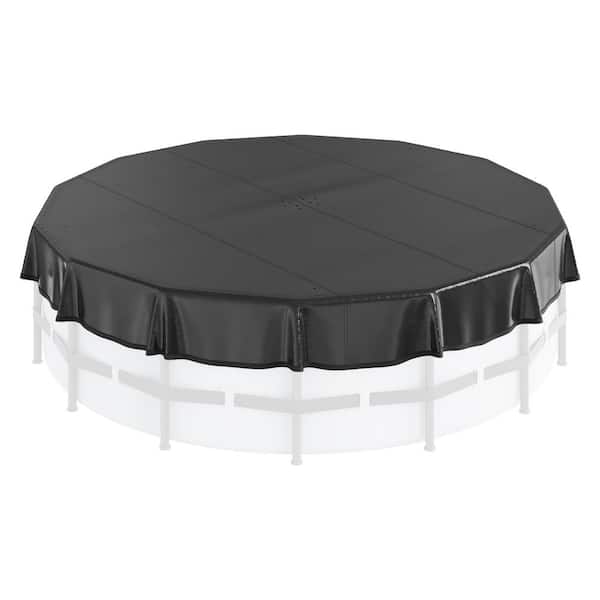 VEVOR 15 ft. Round Pool Cover Solar Covers for Above Ground Pools Safety Pool Cover