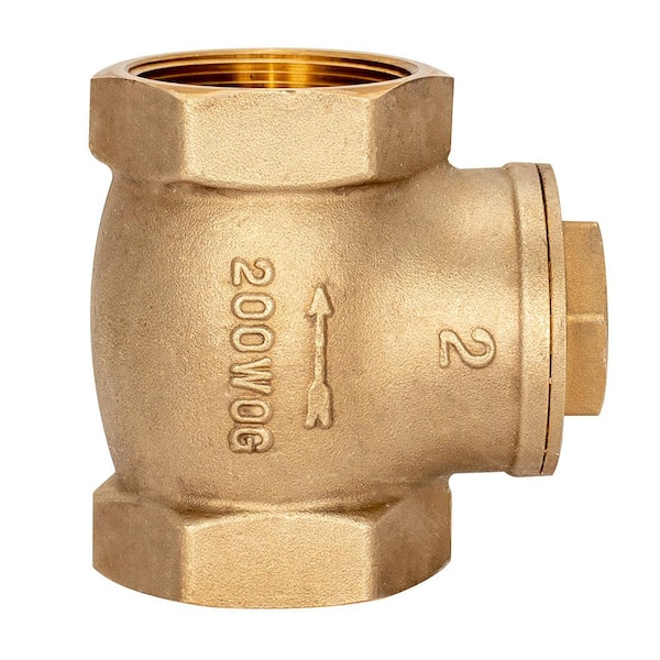 NEW Check Valve Spring Brass 65mm 2 1/2" BSP QUALITY Non Return Irrigation 