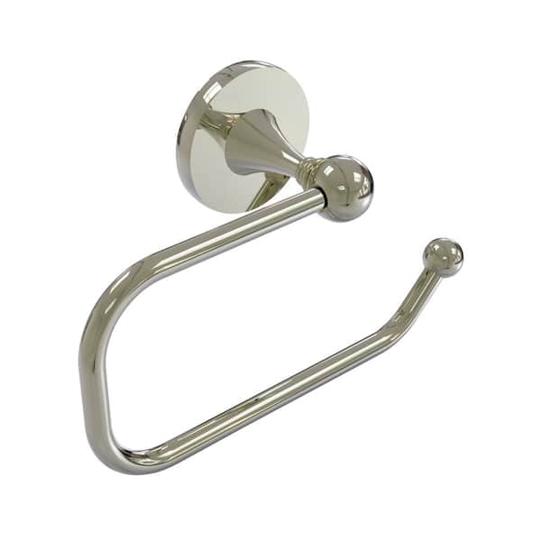 Shadwell Collection Wall Mounted Toilet Paper Holder in Polished Nickel