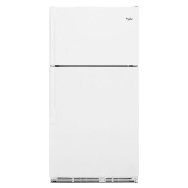 Whirlpool 18.5 cu. ft. Top Freezer Refrigerator in White