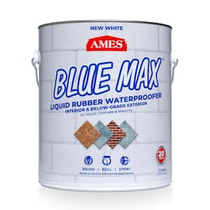 Blue Max 1 Gal. White Basement Waterproofing Sealer Regular Grade