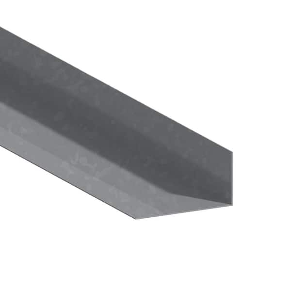 Gibraltar Building Products 1 in. x 2 in. x 10 ft. Galvanized Steel 90° L Flashing