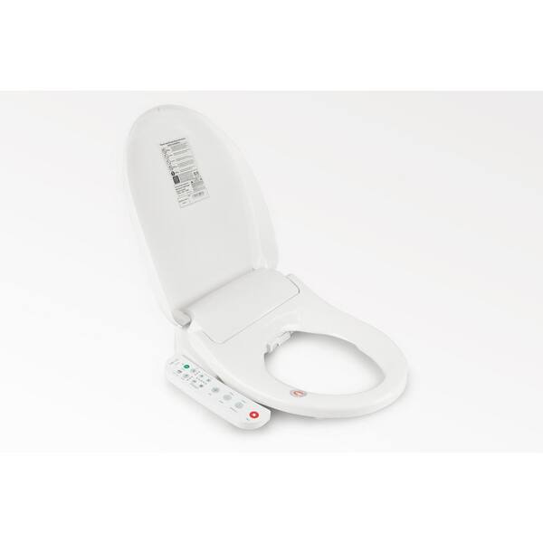 UPIKER Electric Smart Bidet Seat for Elongated Toilets in. White with  Fusion Heating Technology UP2304TOS0003 - The Home Depot