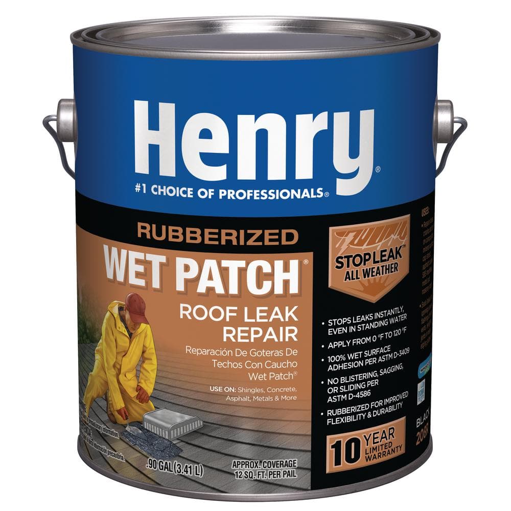 LEAK STOPPER 10.1-oz Waterproof Cement Roof Sealant in the Roof Sealants  department at