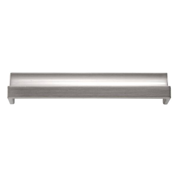 HICKORY HARDWARE Swoop Collection Cup 3 in. (76 mm) Center-to-Center Stainless Steel Cabinet Door and Drawer Pull