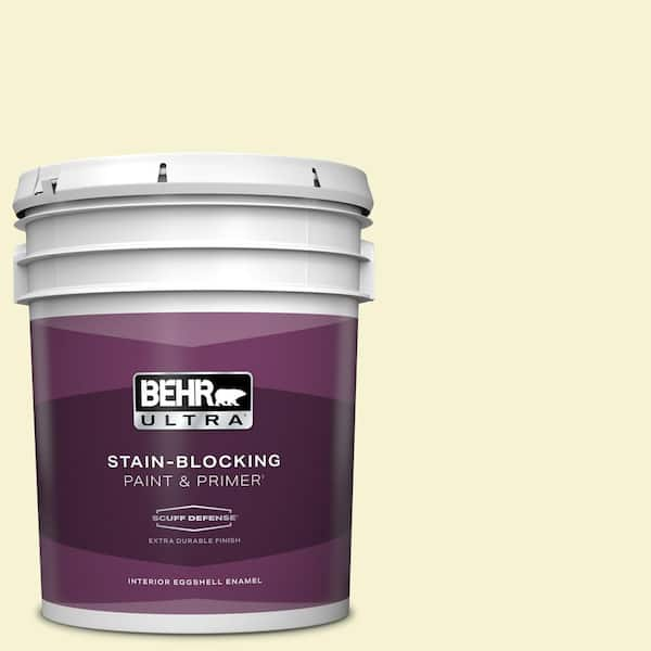 BEHR ULTRA 5 gal. #P340-1 Admiration Extra Durable Eggshell Enamel Interior Paint & Primer