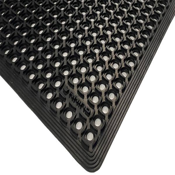 Rhino Anti-Fatigue Mats K-Series Comfort Tract Red 3 ft. x 10 ft. x 1/2 in.  Grease-Proof Rubber Kitchen Mat KCT310R - The Home Depot