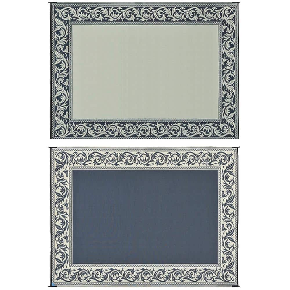 6 ft. x 9 ft. Classical Black/Beige Reversible Mat price history on PriceWatchPro