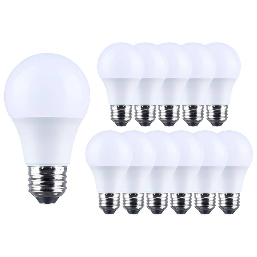 75-Watt Equivalent A19 Non-Dimmable LED Light Bulb in Daylight (12-Pack) price history on PriceWatchPro