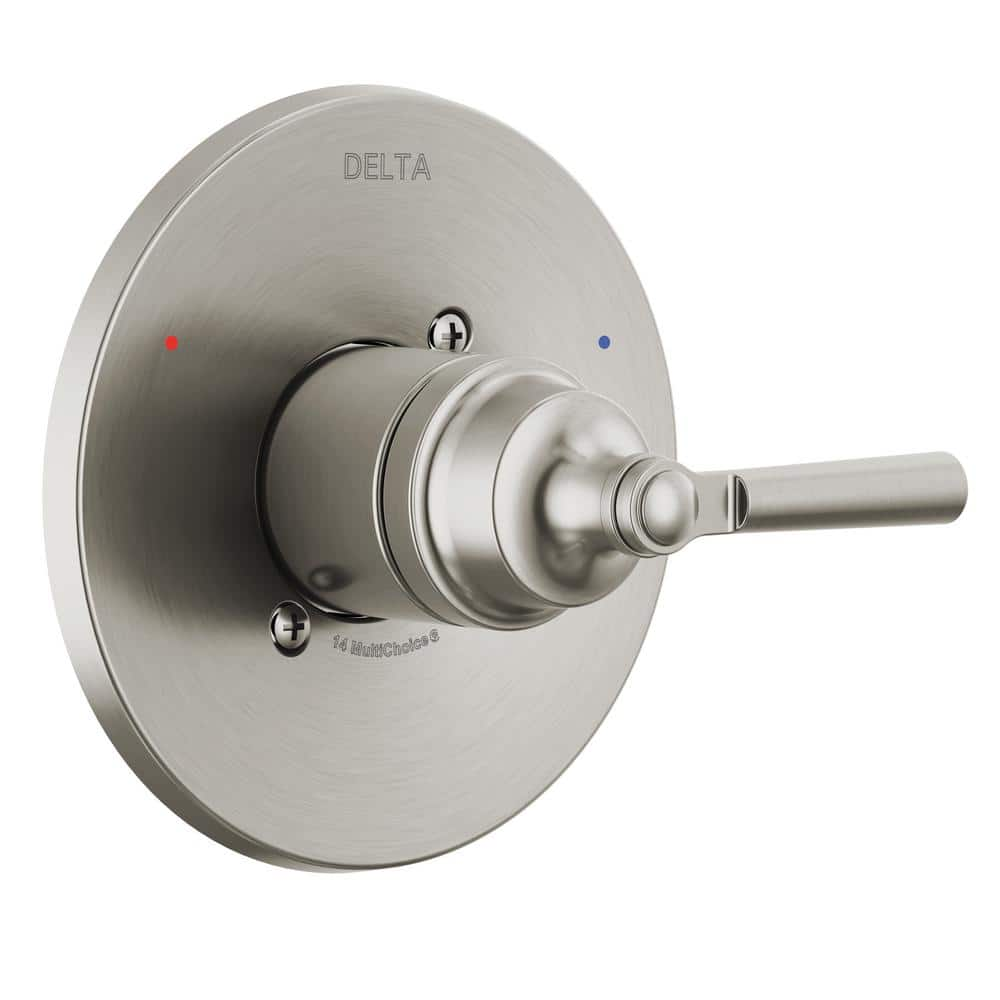 Delta Saylor 1-Handle Wall Mount 3-Function Diverter Valve Trim Kit in  Stainless (Valve Not Included) T11835-SS - The Home Depot