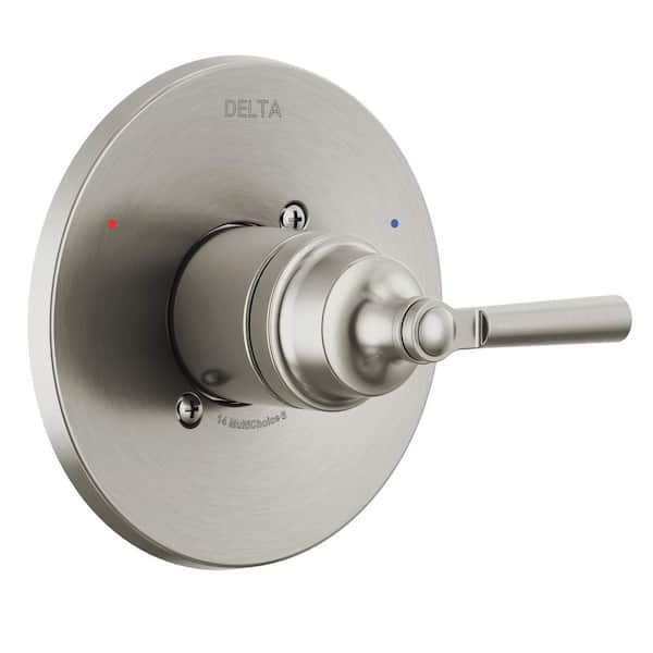 Delta Saylor 1-Handle Wall Mount Valve Trim Kit in Stainless (Valve Not Included)