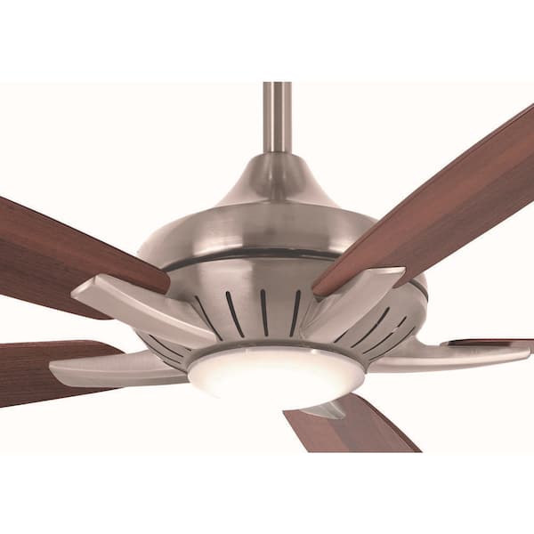 minkaAire Dyno LED シーリングファン MINKA-AIRE Dyno XL 60 in. Integrated LED Indoor Brushed Nickel
