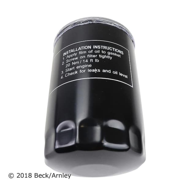 Beck/Arnley Engine Oil Filter