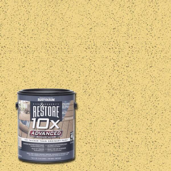 Rust-Oleum Restore 1 gal. 10X Advanced Maize Deck and Concrete Resurfacer