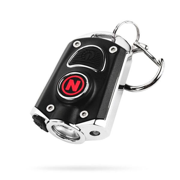 Mini Keychain Flashlight – Green – Incandescent – AA Powered – 4 Inch Pocket Light