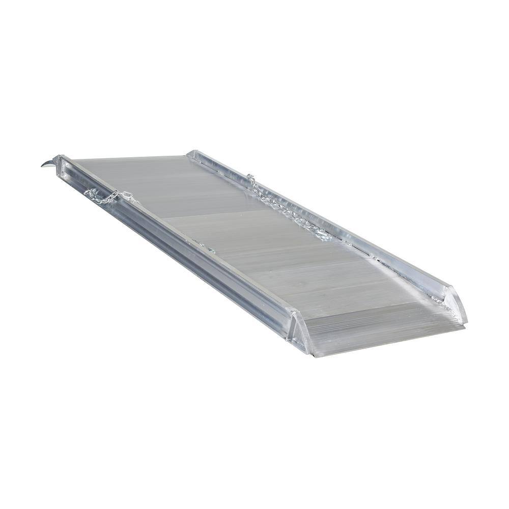 Vestil 72 in. x 28 in. Aluminum Walk Ramp Overlap Style AWR-28-6A - The ...