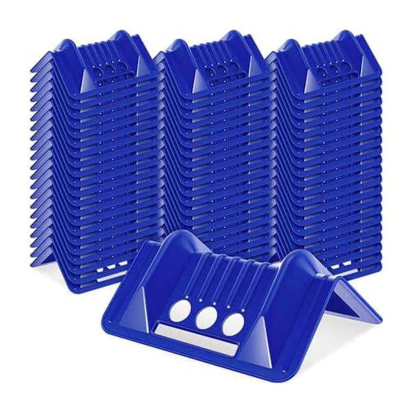 60-Piece Edge Protectors 9.5 x 6.2 Polyethylene Flatbed Corner Tie Down Protectors Cargo Edges Wear and Tear Resistance