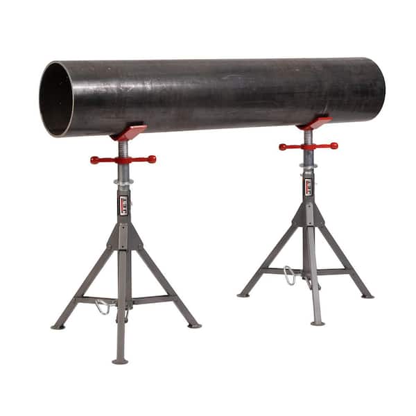Jet Folding Pipe Jack Stand (2500 lb. capacity) JT1-2664 - The