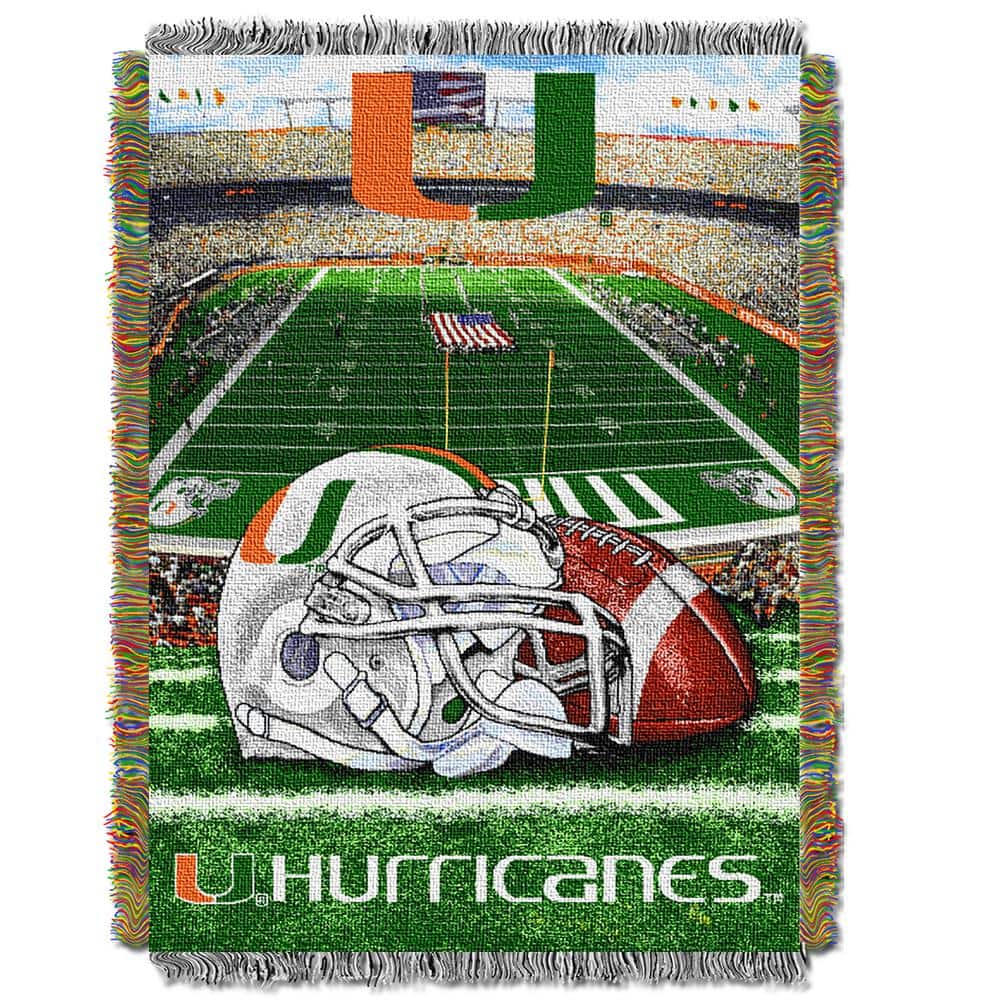 THE NORTHWEST GROUP University of Miami (Florida) Polyester Throw