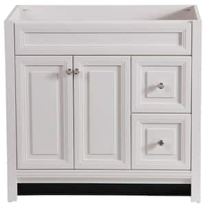 Brinkhill 36 in. W x 22 in. D x 34 in. H Bath Vanity Cabinet without Top in Cream