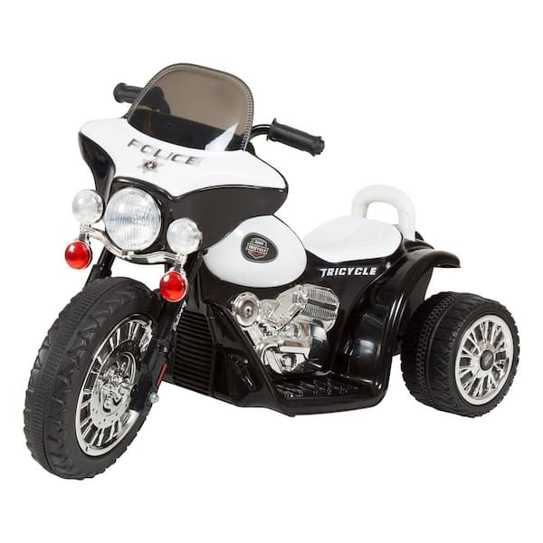 Lil Rider 3-Wheel Battery Powered Ride on Toy Motorcycle Police