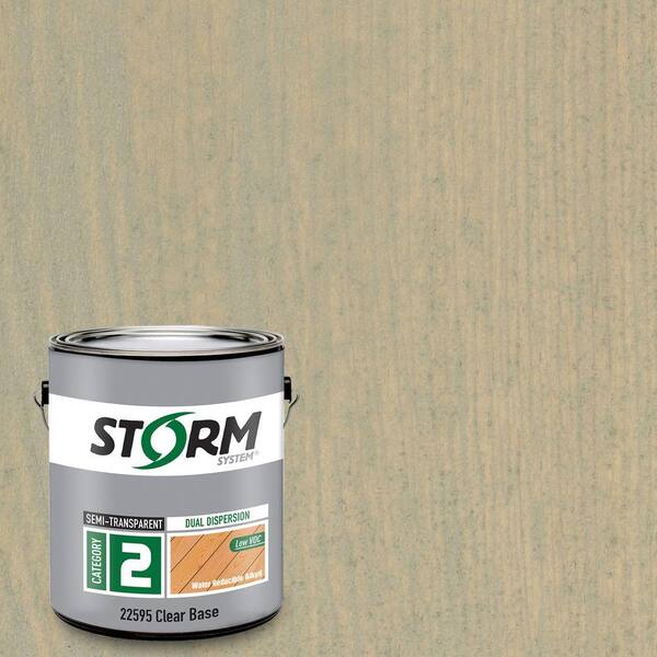 Storm System Category 2 1 gal. Angel Street Exterior Semi-Transparent Dual Dispersion Wood Finish