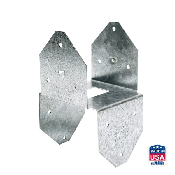 Simpson Strong-Tie BCS Galvanized Post Cap for Double 2x Beam, 4x Post