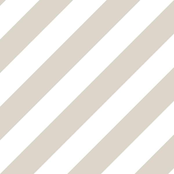 Norwall Diagonal Stripe Vinyl Roll Wallpaper (Covers 55 sq. ft.)