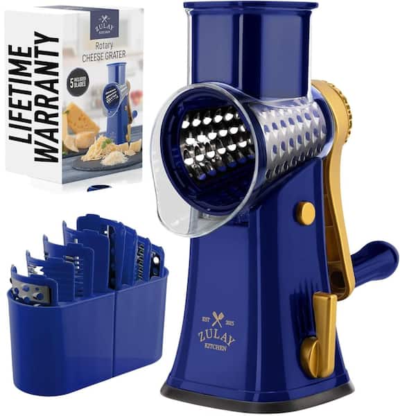 GreatPlanes SLOT MACHINE & ヒンジスロッター Uコン Zulay Kitchen Rotary Cheese Grater 5-Blade Manual Hand Crank with