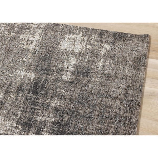 Lirien Collections 7 ft. x 10 ft. Grey Organic Indoor Area Rug