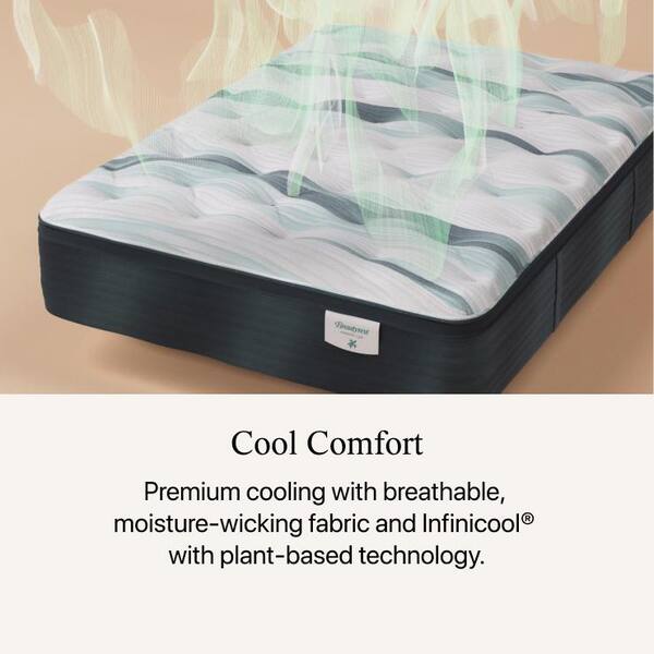 Beautyrest Harmony Lux Hybrid Ocean View Island Twin Firm 13 in. Mattress 700811754 1010 The Home Depot