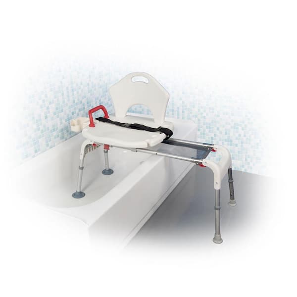 drive sliding tub transfer bench