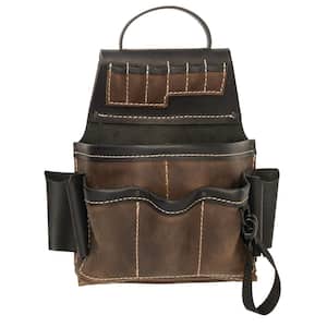 Leather Electrician Right Pouch Leather Brown